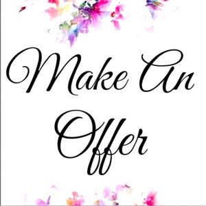 Make an offer welcome!